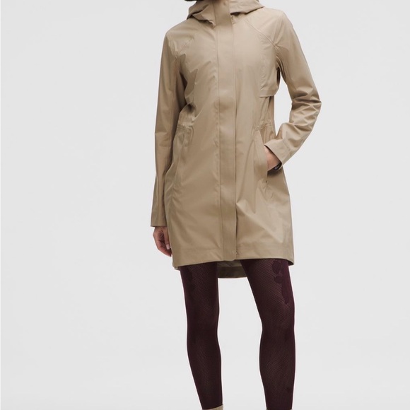 lululemon athletica Jackets & Blazers - Lululemon - Rain Rebel Jacket in sheer oak